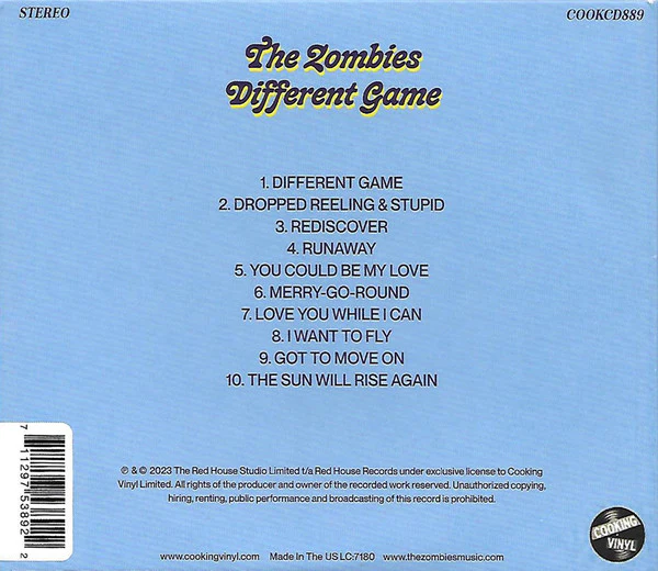 The Zombies - Different Game (CD) - Image 2