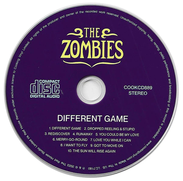 The Zombies - Different Game (CD) - Image 3