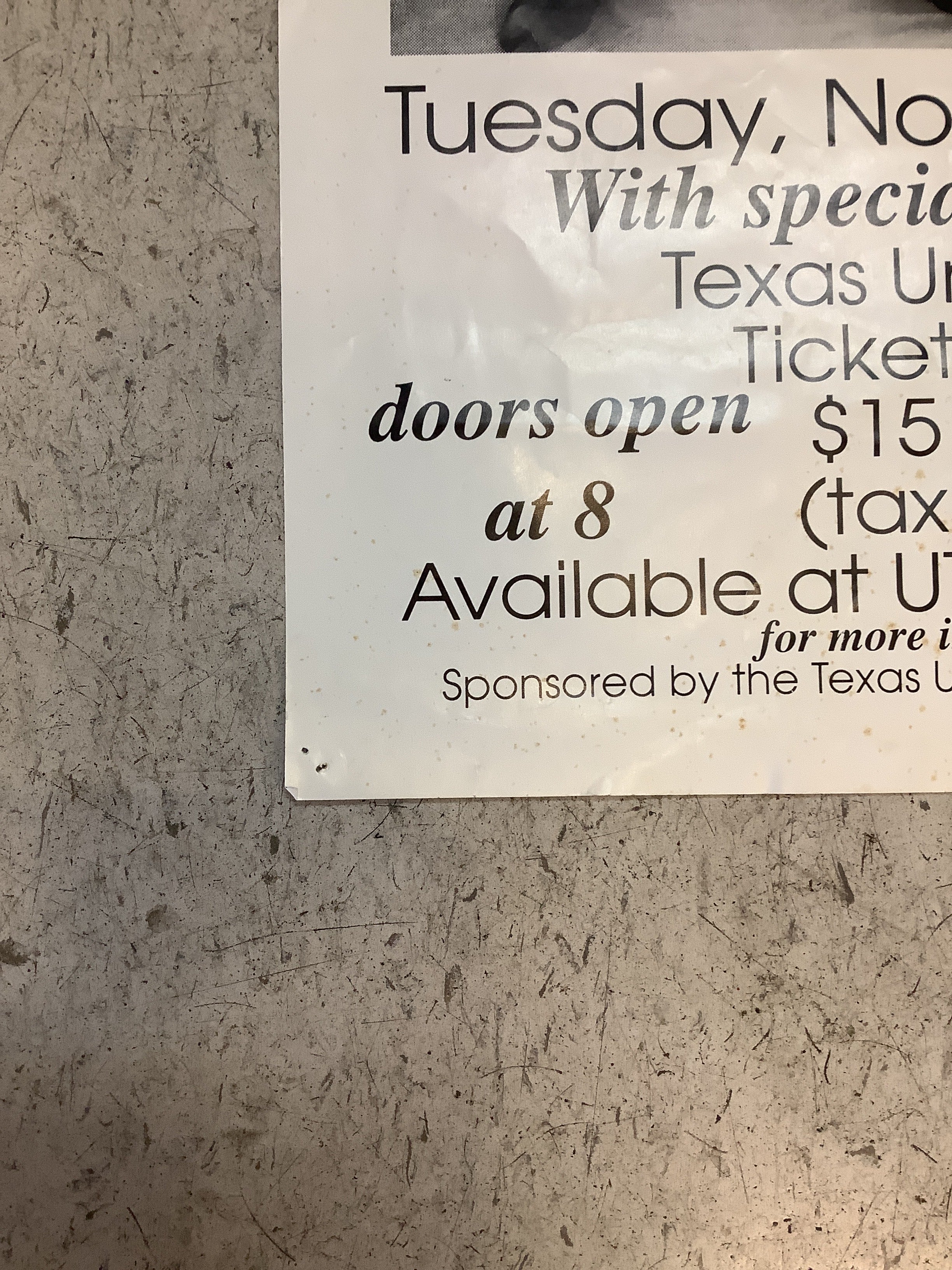 They Might Be Giants at Texas Union Ballroom - 1997 (Poster) - Image 5