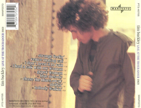 Tim Buckley - Live At The Troubadour 1969 (CD) - Image 2