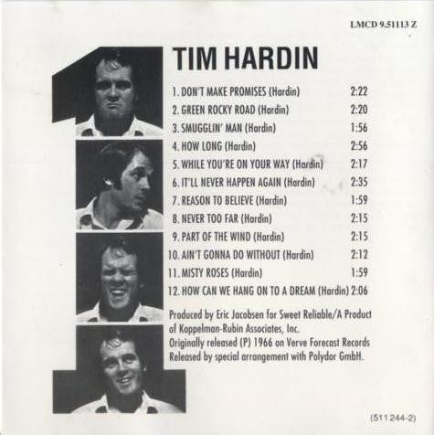 Tim Hardin - Tim Hardin 1 (CD) - Image 3