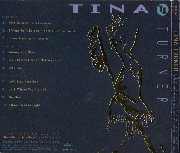 Tina Turner - The Collected Recordings (Sixties To Nineties) Box Set Sampler (CD) - Image 2