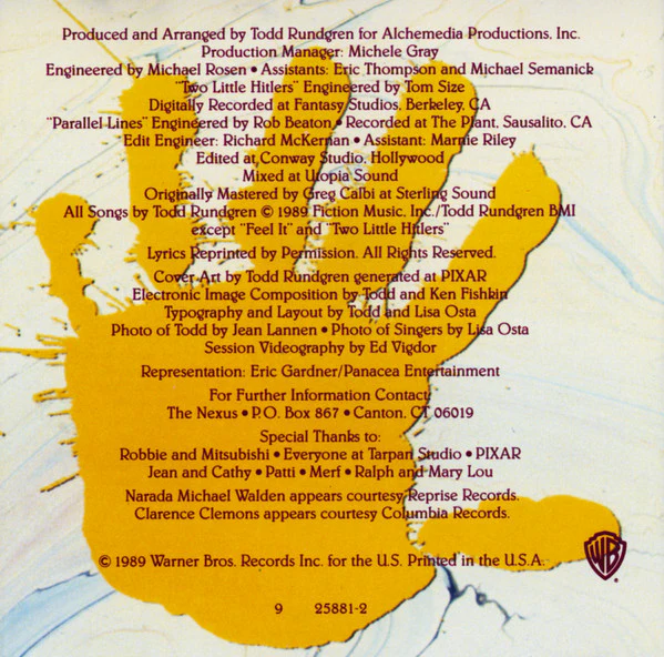Todd Rundgren - Nearly Human (CD) - Image 5