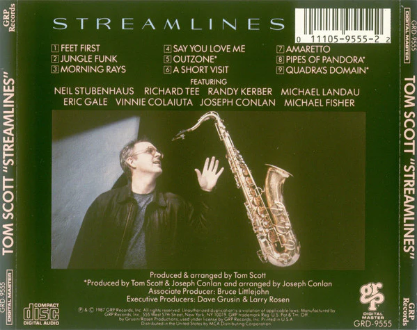 Tom Scott - Streamlines (CD) - Image 2