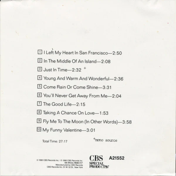 Tony Bennett - The Good Life (CD) - Image 4