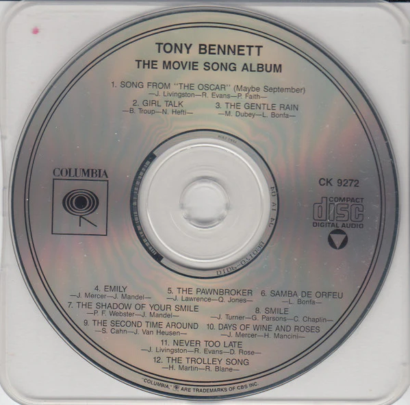 Tony Bennett - The Movie Song Album (CD) - Image 3