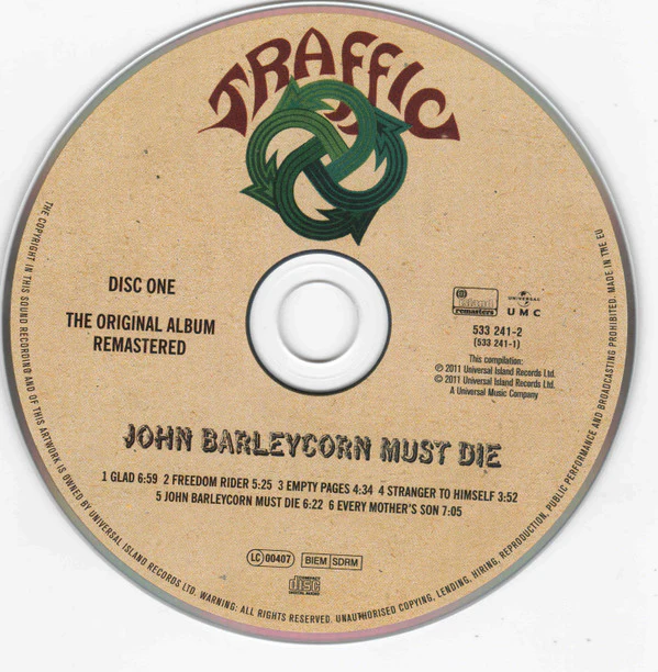 Traffic - John Barleycorn Must Die (CD) - Image 4