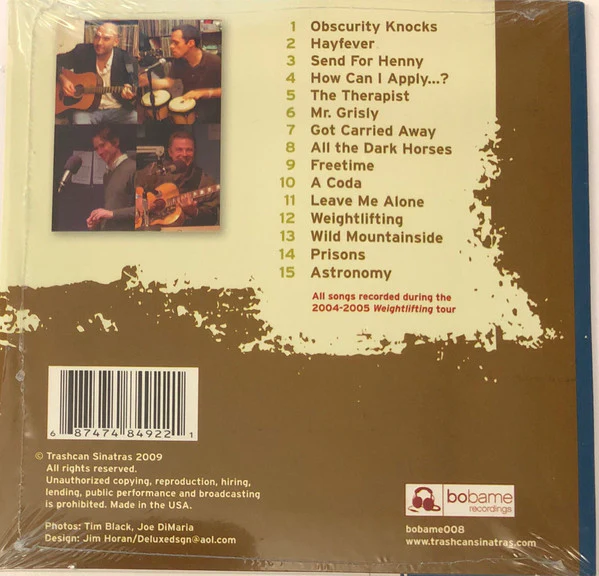 The Trash Can Sinatras - Live Series Radio Sessions Volume 1 (CD) - Image 2
