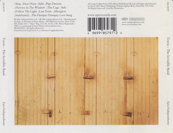 Travis - The Invisible Band (CD) - Image 2