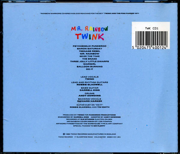 Twink  - Mr. Rainbow (CD) - Image 2