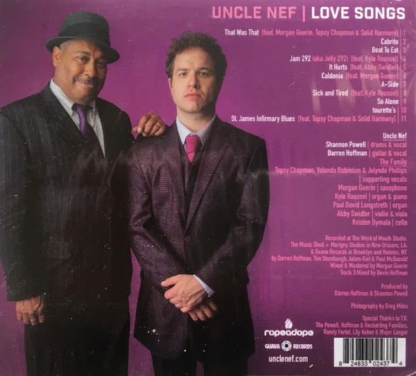 Uncle Nef* - Love Songs (CD) - Image 2