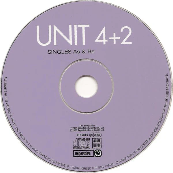 Unit Four Plus Two - Singles As & Bs (CD) - Image 3