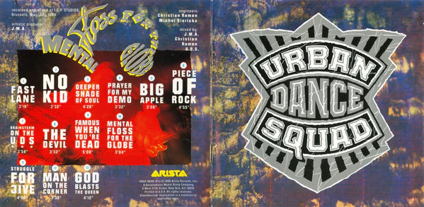 Urban Dance Squad - Mental Floss For The Globe (CD) - Image 5