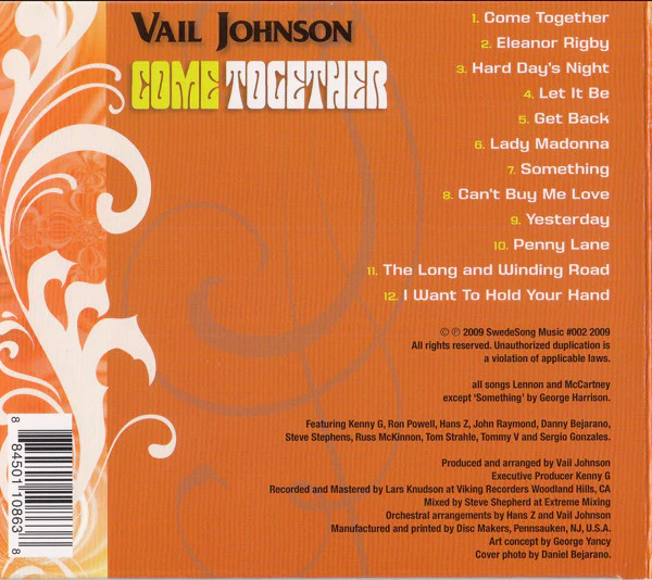 Vail Johnson - Come Together (CD) - Image 2