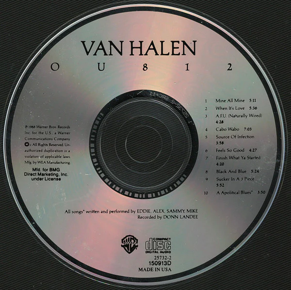 Van Halen - OU812 (CD) - Image 3