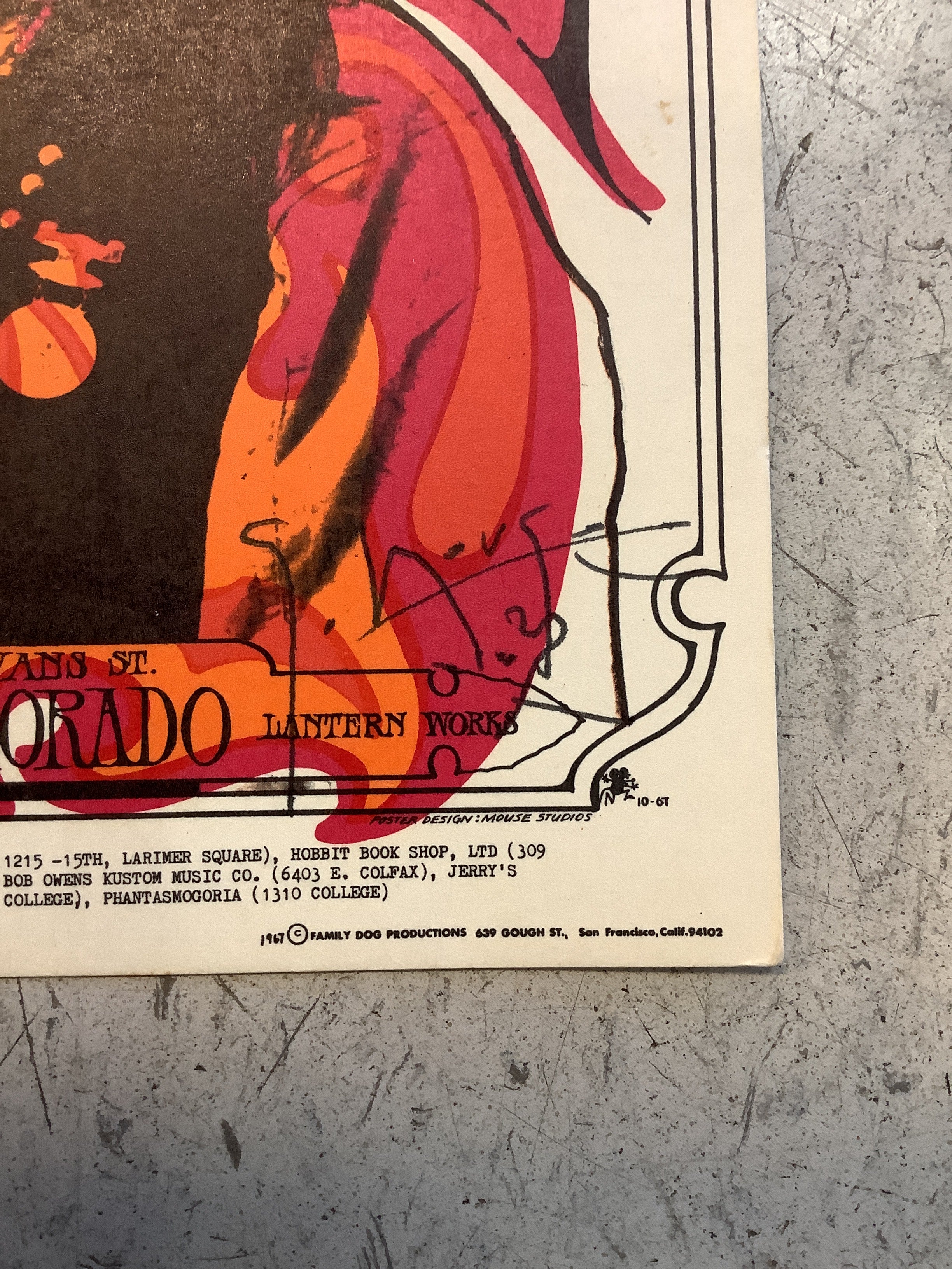 Van Morrison at Family Dog Denver - 1967 (Postcard) - Image 4