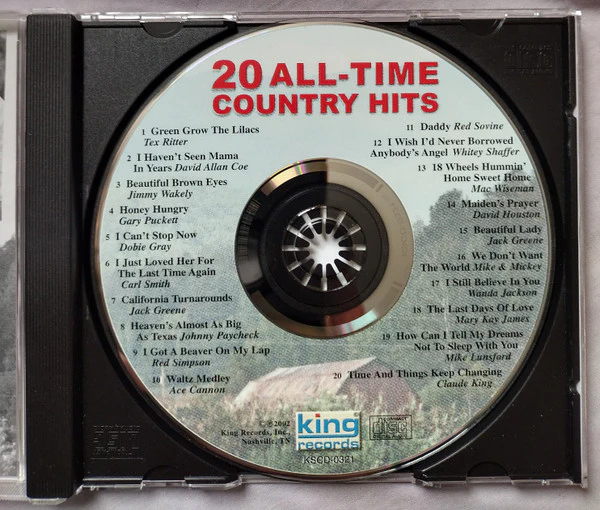 Various - 20 All-Time Country Hits (CD) - Image 3