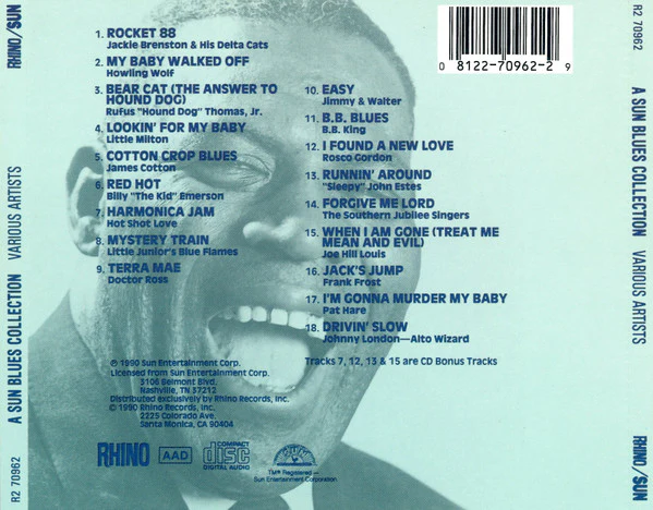 Various - A Sun Blues Collection - Blue Flames (CD) - Image 3
