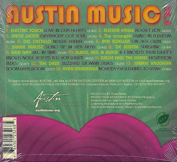 Various - Austin Music Vol. 9 (CD) - Image 2