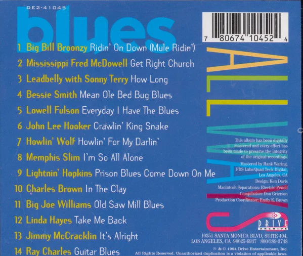 Various - Blues All Ways (CD) - Image 2