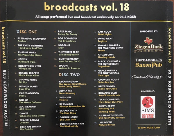 Various - Broadcasts Vol. 18 (CD) - Image 2