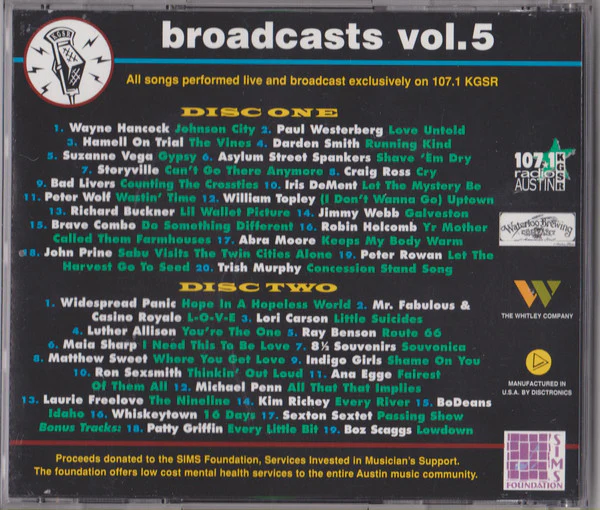 Various - Broadcasts Vol. 5 (CD) - Image 2