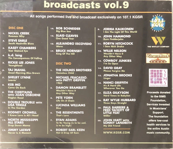 Various - Broadcasts Vol. 9 (CD) - Image 2