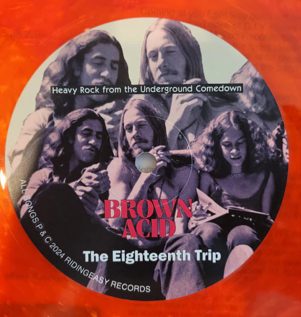 Various - Brown Acid: The Eighteenth Trip (Heavy Rock From The Underground Comedown) (Vinyl) - Image 5