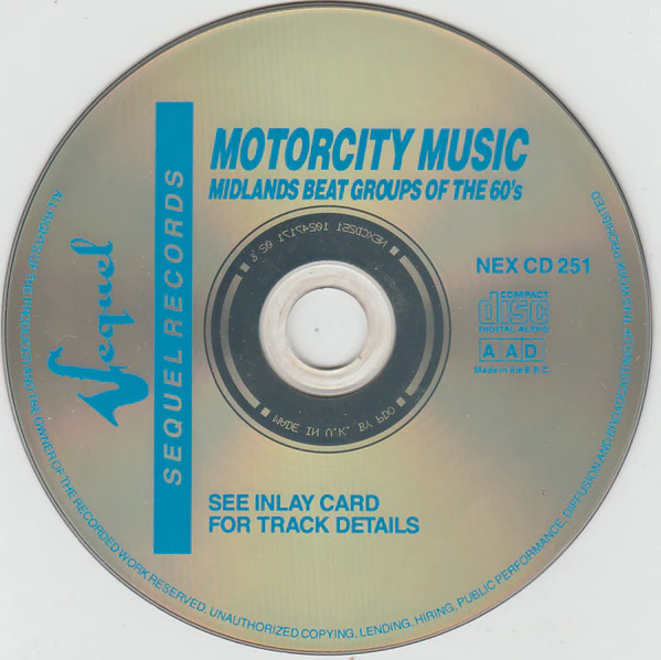 Various - Brum Beat - Motorcity Music - Midlands Beat Groups Of The 60's (CD) - Image 3