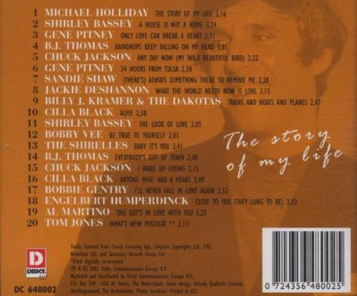 Various - Burt Bacharach's Greatest Hits (The Story Of My Life) (CD) - Image 2