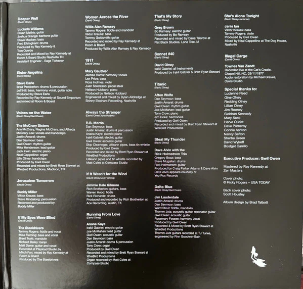Various - Can’t Steal My Fire: The Songs Of David Olney (Vinyl) - Image 4