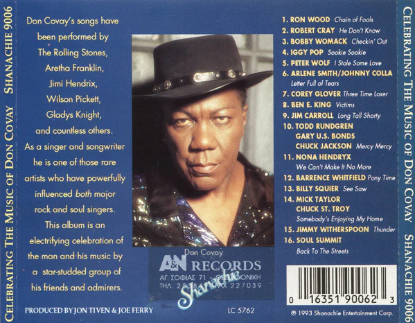 Various Celebrating The Music Of Don Covay - Back To The Streets (CD) - Image 2