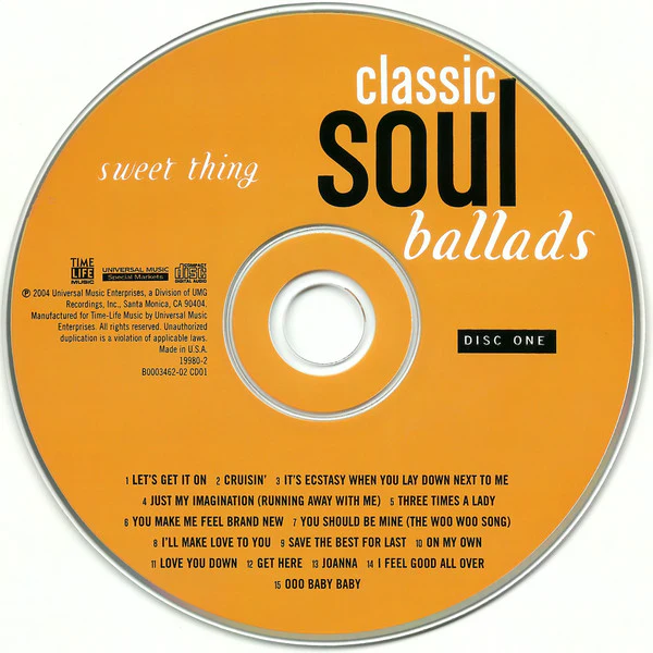 Various - Classic Soul Ballads (Sweet Thing) (CD) - Image 3