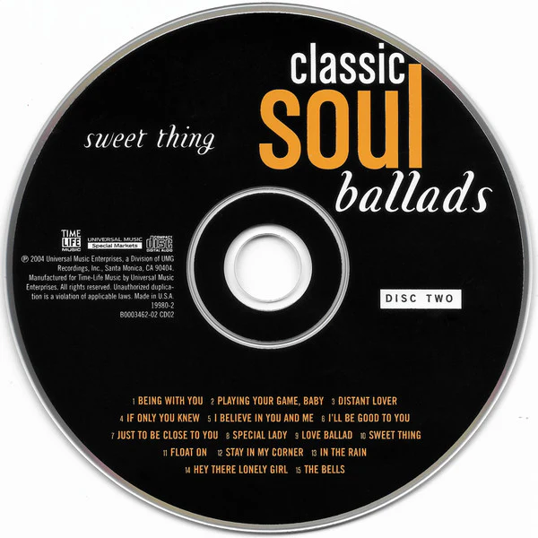 Various - Classic Soul Ballads (Sweet Thing) (CD) - Image 4