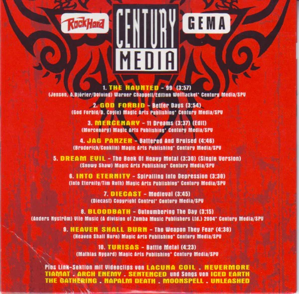 Various - Collaboration Century Media (CD) - Image 2