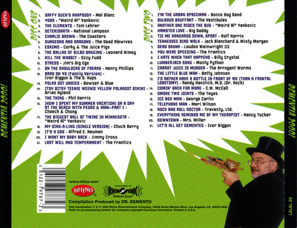 Various - Dementia 2000: Dr. Demento's 30th Anniversary Collection (CD) - Image 4