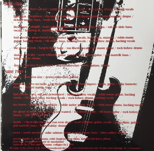 Various - Demonbeach Presents All Work And No Play Makes Johnny Want To Learn Guitar (Vinyl) - Image 2