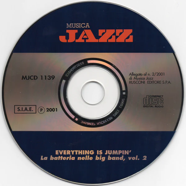 Various - Everything Is Jumpin': La Batteria Nelle Big Band - Vol. II (CD) - Image 3