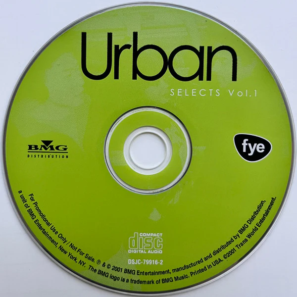 Various - FYE Urban Selects Vol. 1 (CD) - Image 2