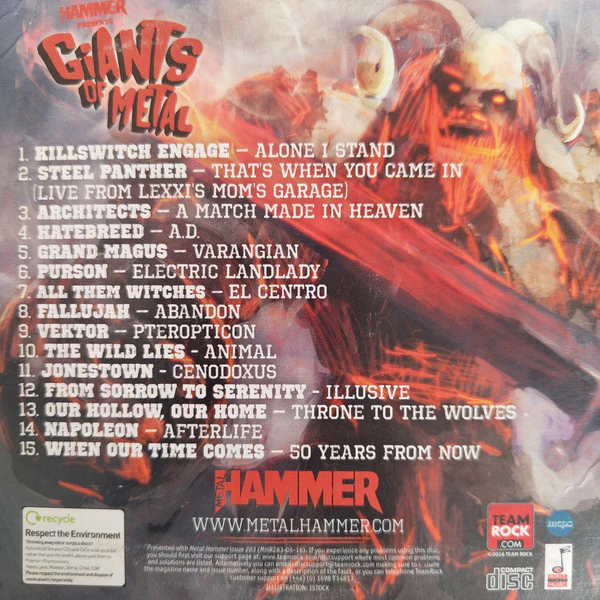 Various - Giants Of Metal (CD) - Image 4