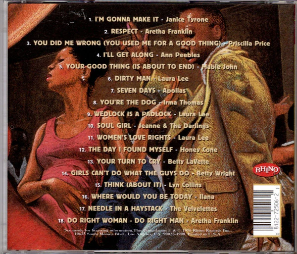 Various - Go Girl! Soul Sisters Tellin' It Like It Is (CD) - Image 2