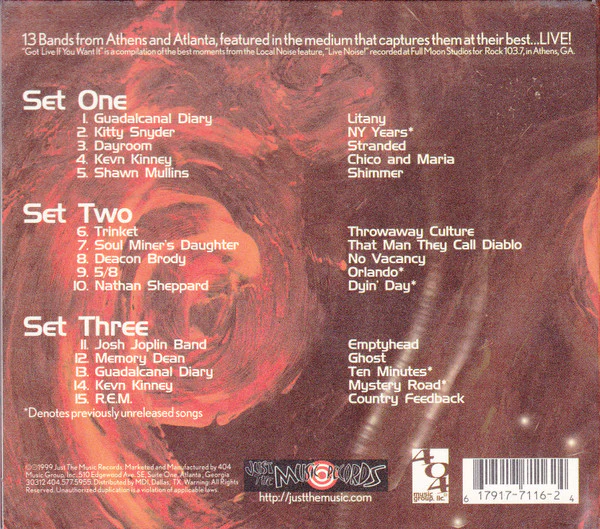 Various - Got Live (If You Want It) (CD) - Image 2
