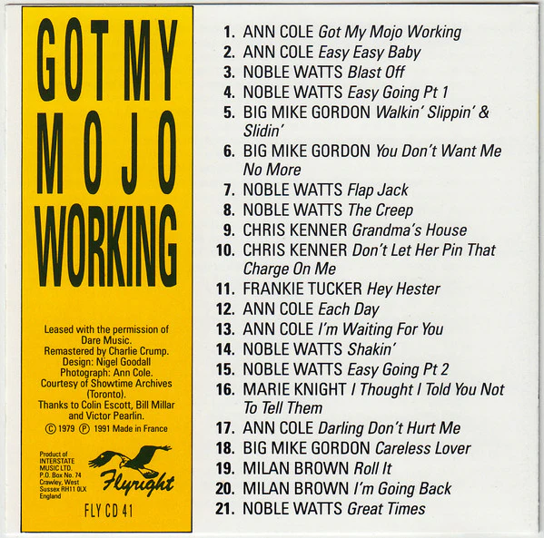 Various - Got My Mojo Working (CD) - Image 2