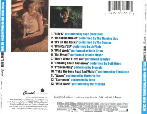 Various - How To Deal (Music From The Original Motion Picture) (CD) - Image 2