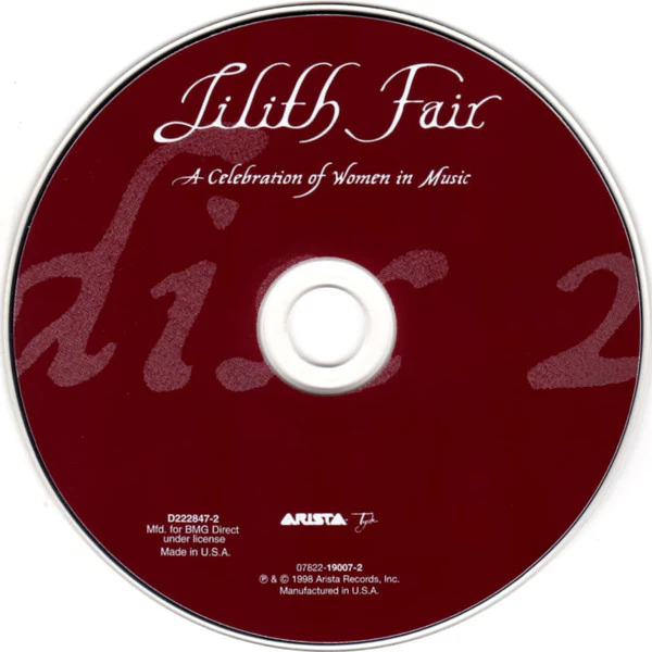 Various - Lilith Fair (A Celebration Of Women In Music) (CD) - Image 4