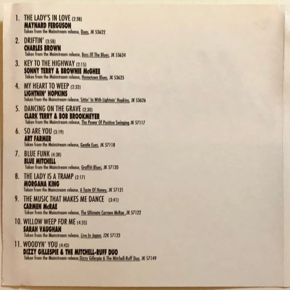 Various - Mainstream Records Sampler (CD) - Image 4