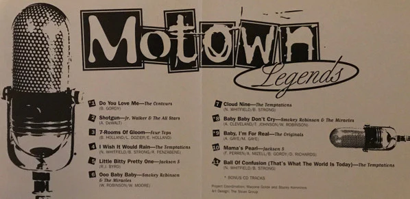 Various - Motown Legends Guy Groups (CD) - Image 2