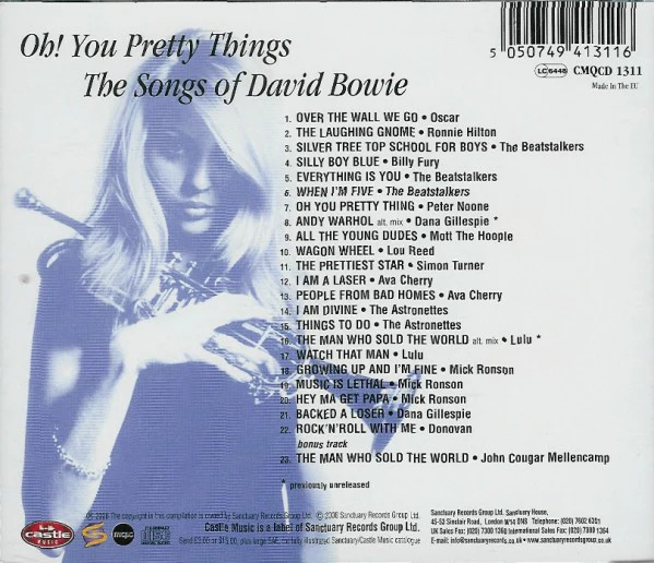 Various - Oh! You Pretty Things - The Songs Of David Bowie (CD) - Image 2