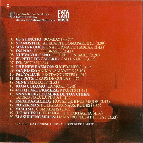 Various - Pop Rock From Catalonia 2011 (CD) - Image 2
