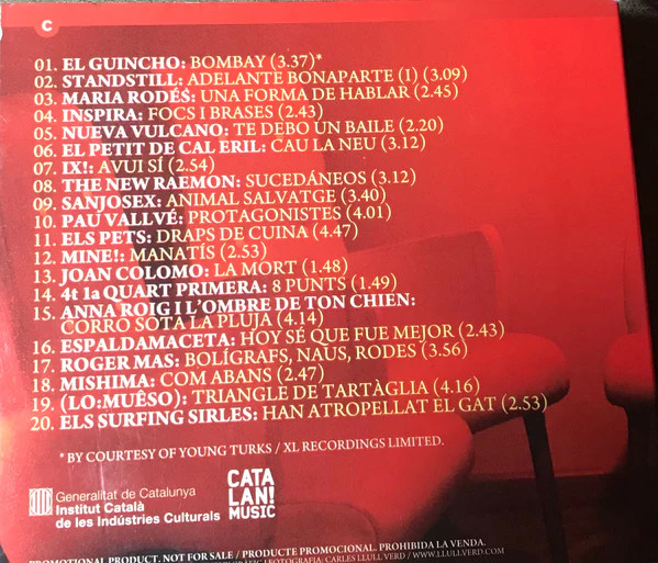 Various - Pop Rock From Catalonia 2011 (CD) - Image 3